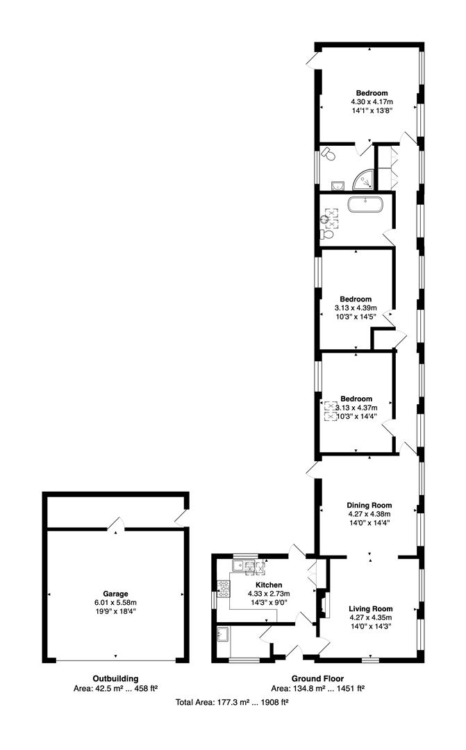 19, Clementsbury, Hertford floorplan