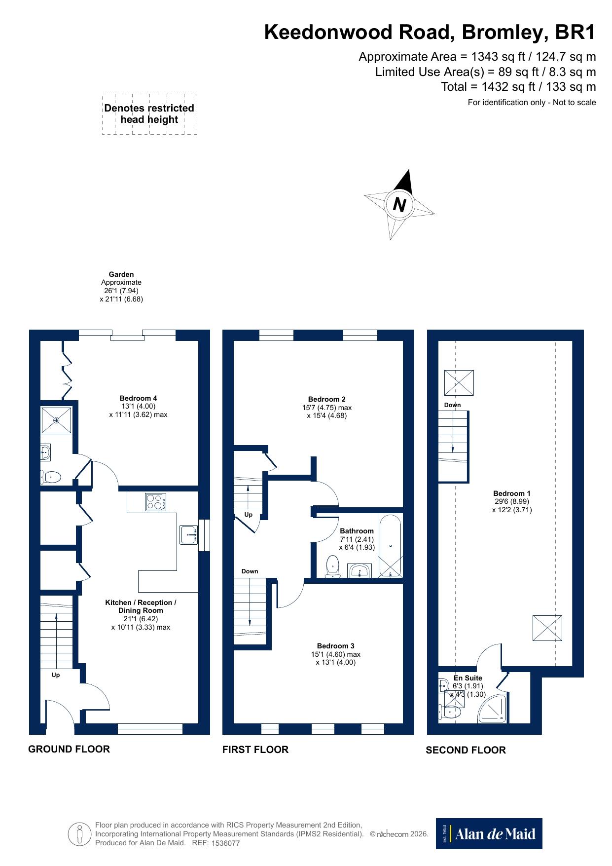 Keedonwood Road, Bromley floorplan