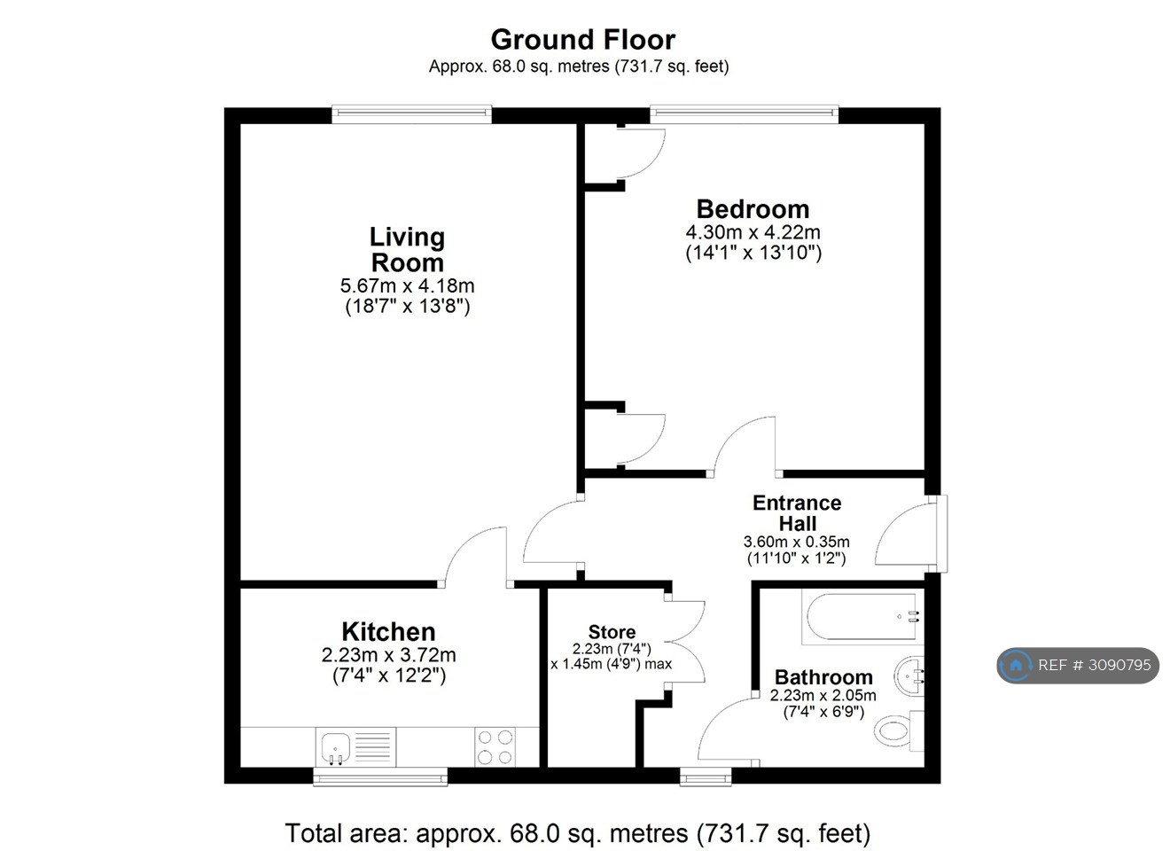 Hotwell Road Hotwells, Bristol floorplan