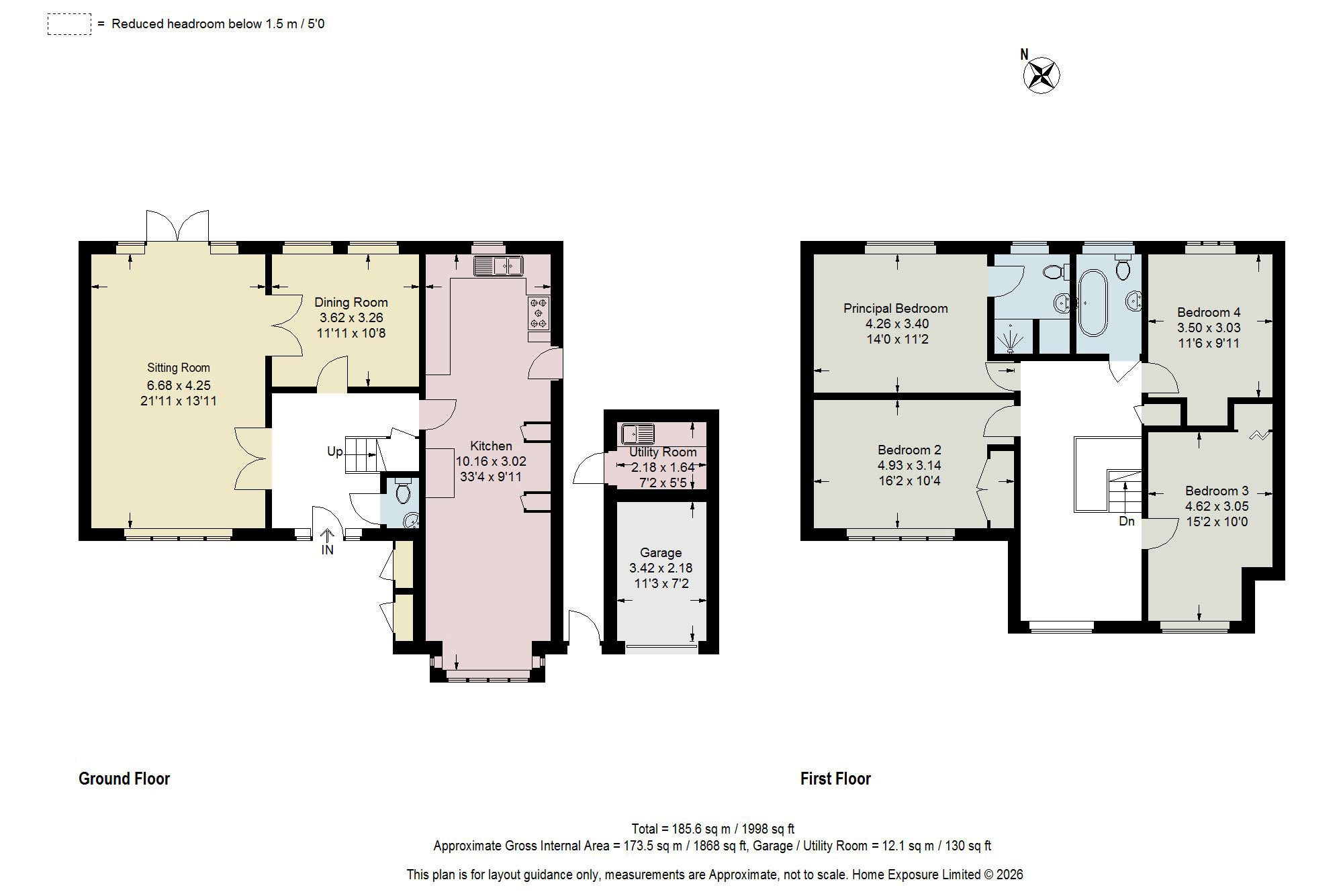58, Lammas Lane, Surrey floorplan