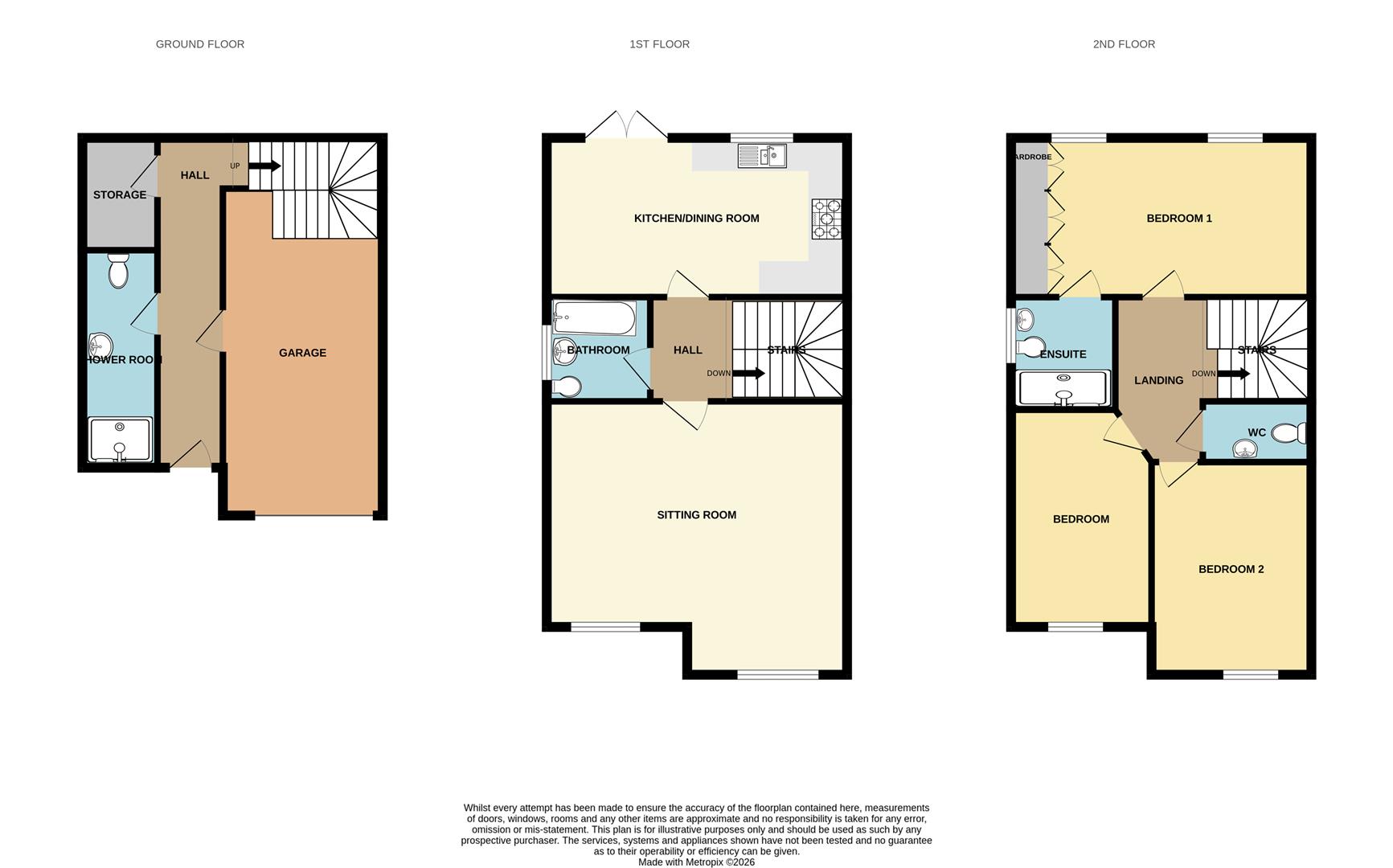 9, Buzzard Rise, Gunnislake floorplan