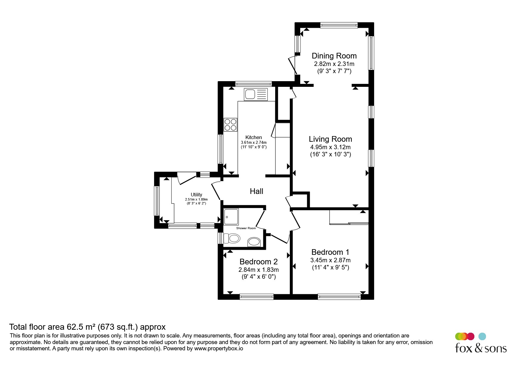 400, Lion House Park, Mill Road, Hailsham floorplan