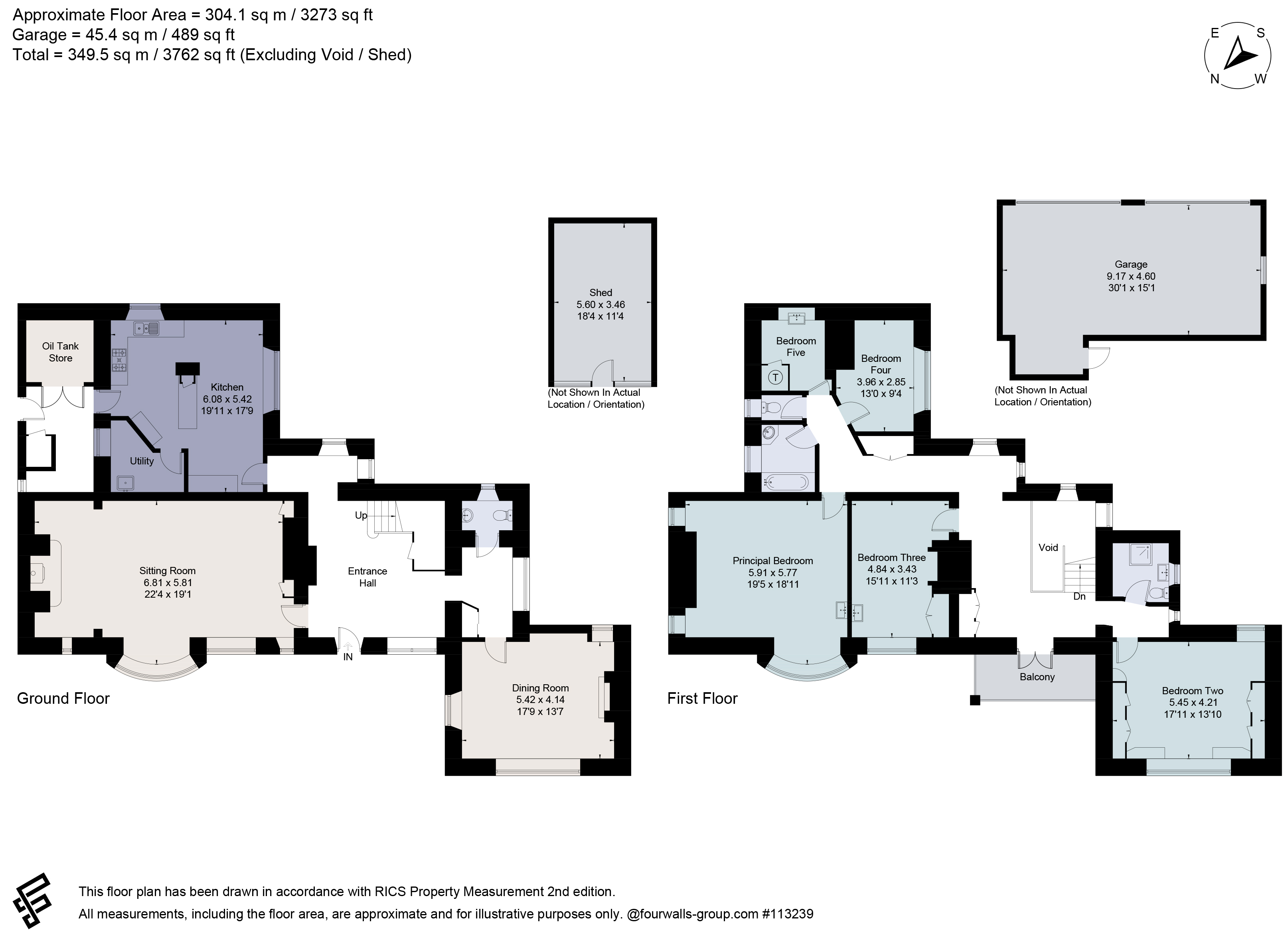 Knole Edge, 14, Knole Park, South Gloucestershire floorplan