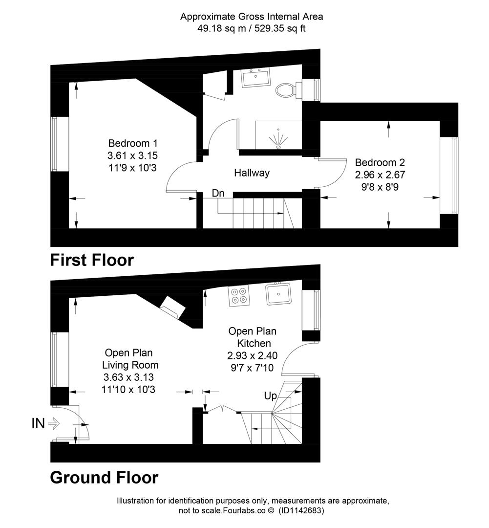 10, Kellands Row, Kingsbridge floorplan