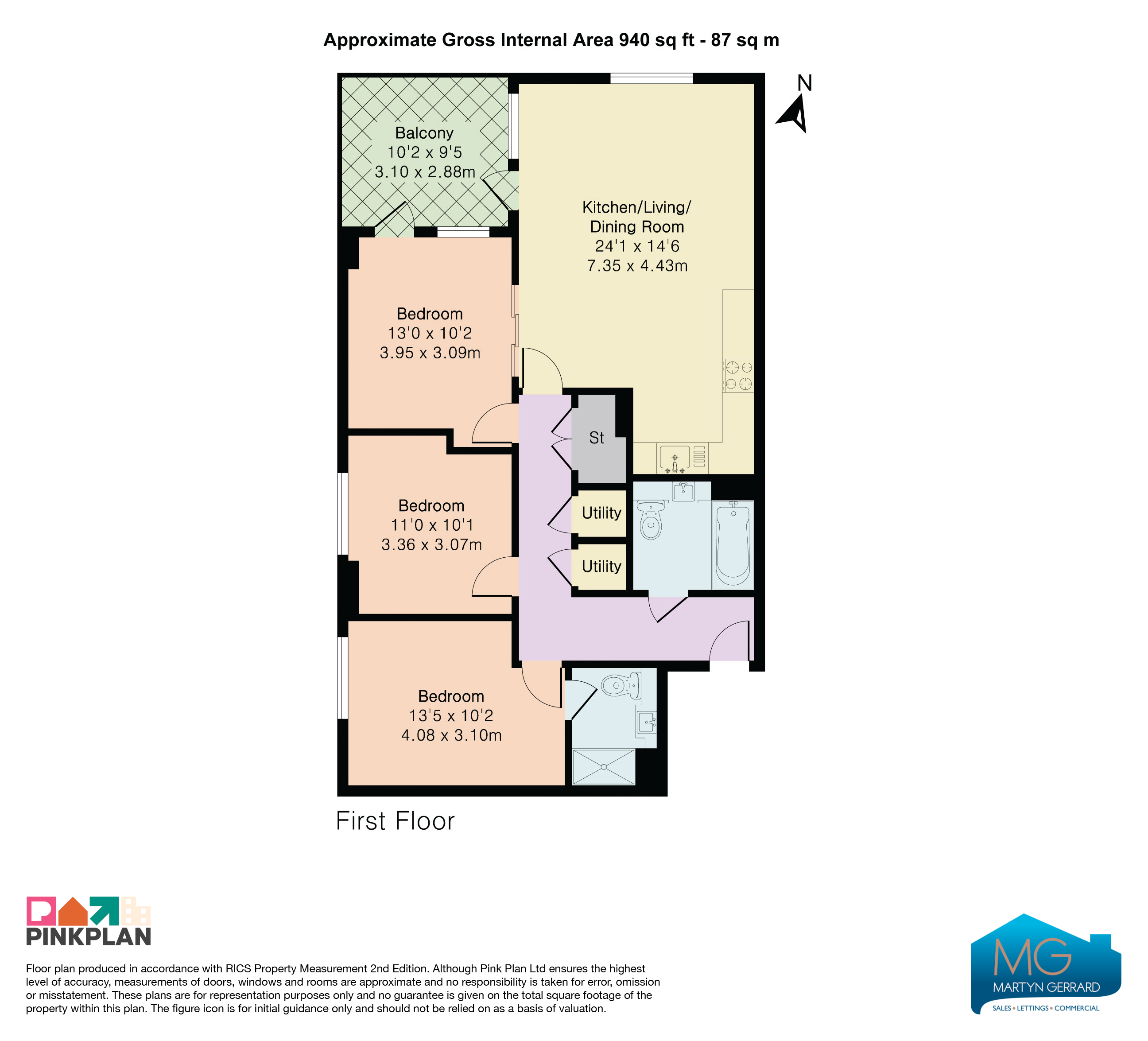 Flat 12, Laidlaw House, 15, Medawar Drive, London floorplan