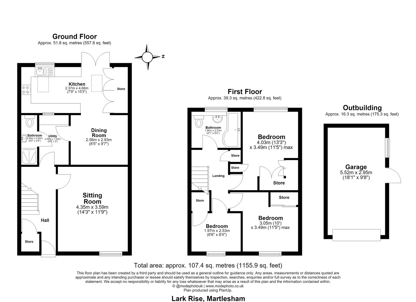 24, Lark Rise, Martlesham Heath floorplan