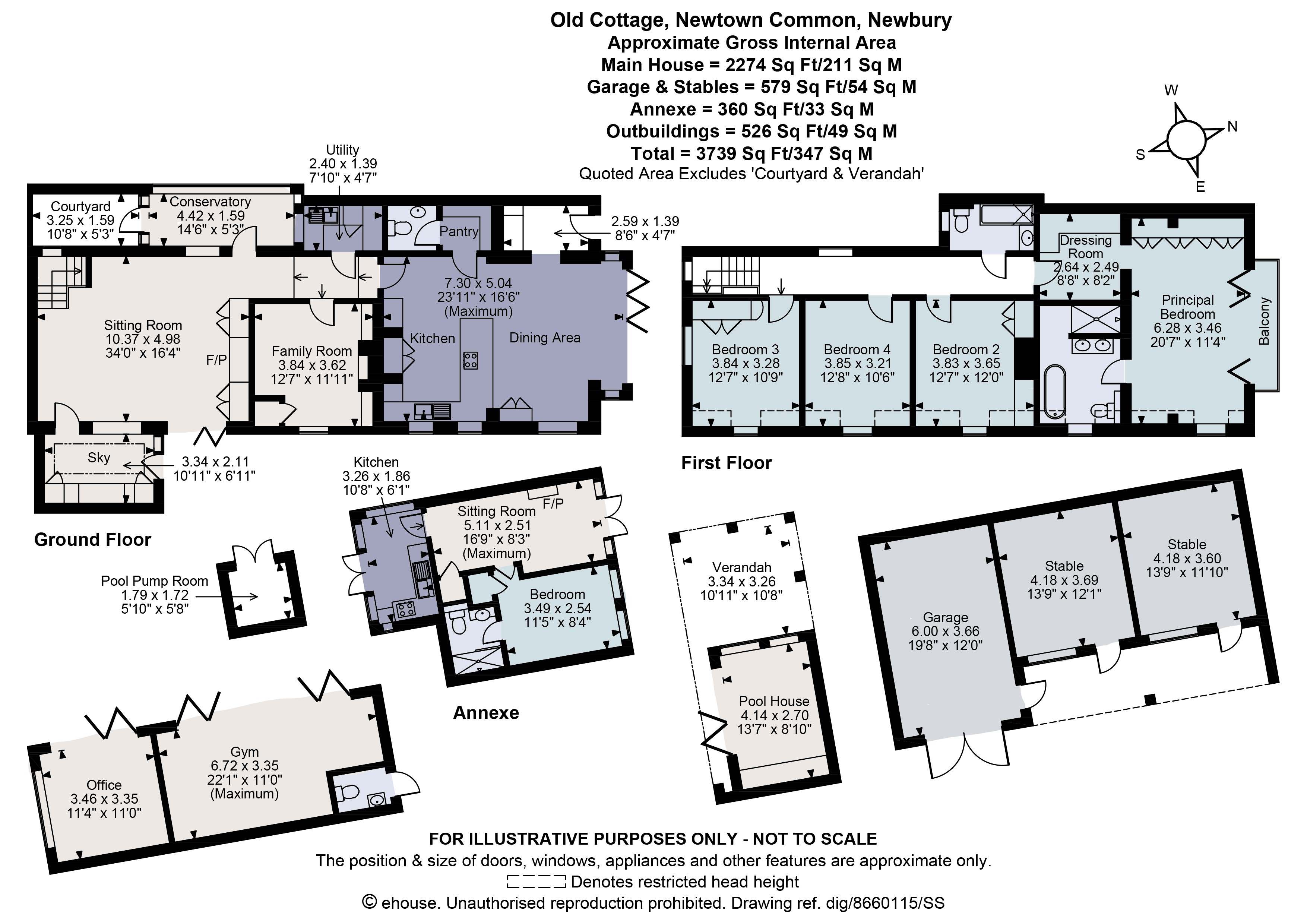 Old Cottage,, Newtown Common, Hampshire floorplan