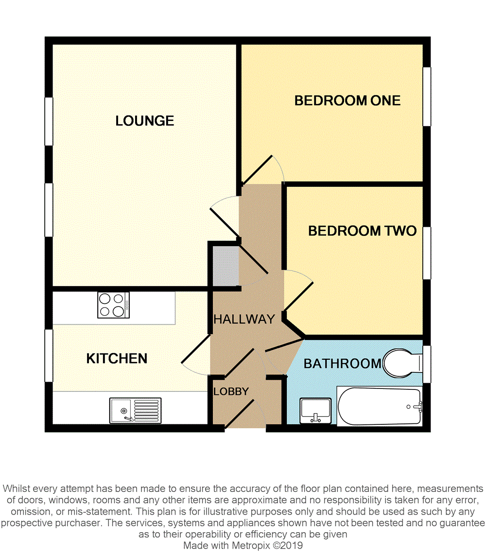55, Palmerston Road, Derbyshire floorplan