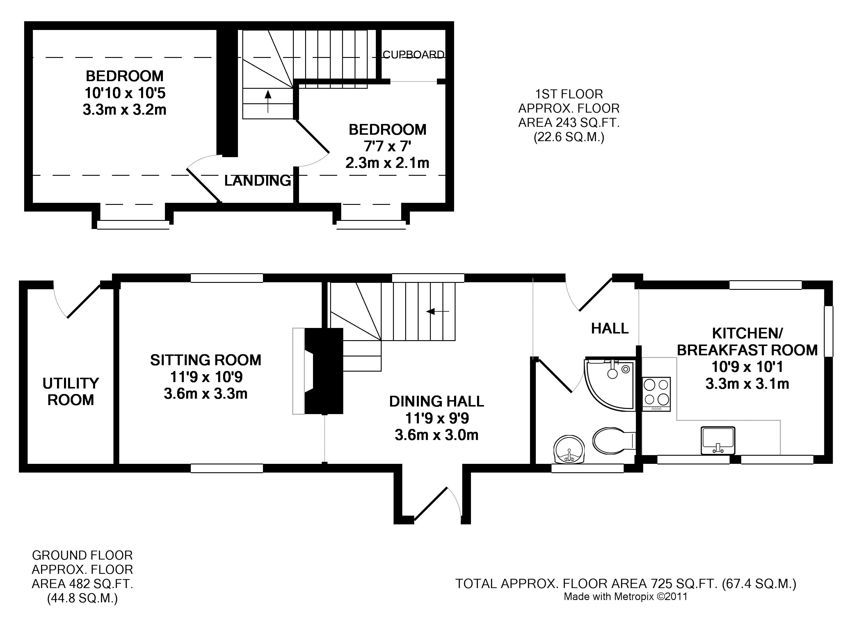 Thatched Cottage, High Street, Bury St Edmunds floorplan