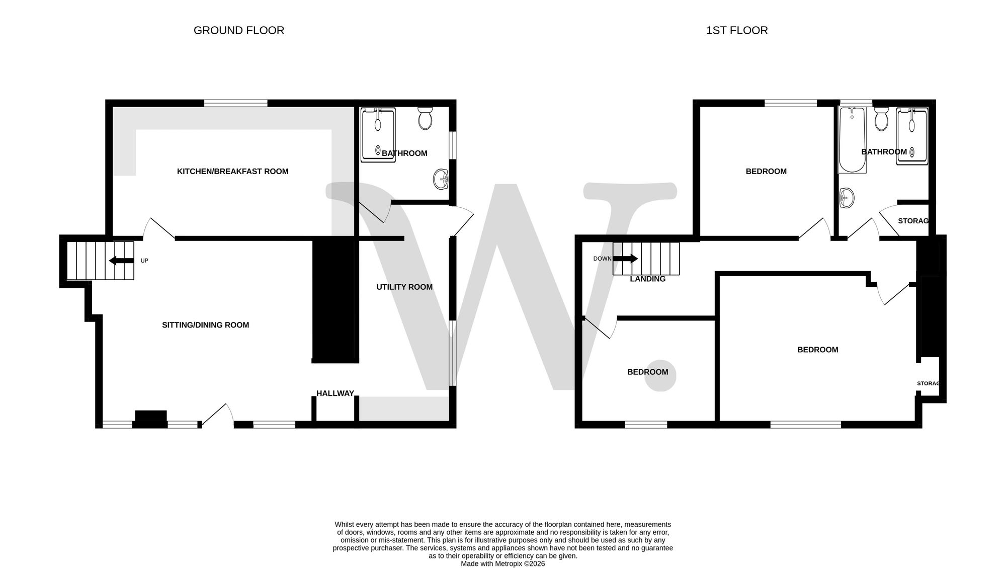85 The Street, Norwich floorplan