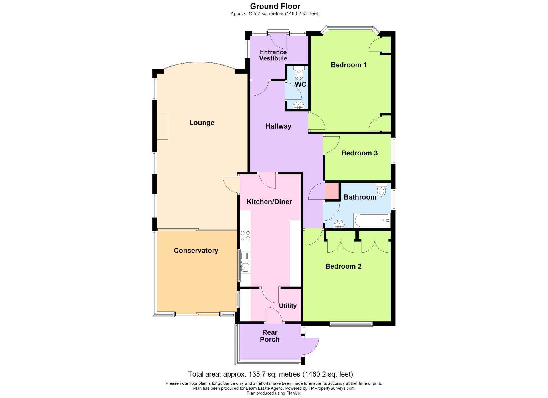 Grainsby Lodge, Croft Lane, Skegness floorplan