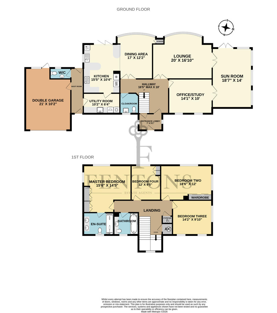 Bridge House, First Avenue, Frinton-on-Sea floorplan