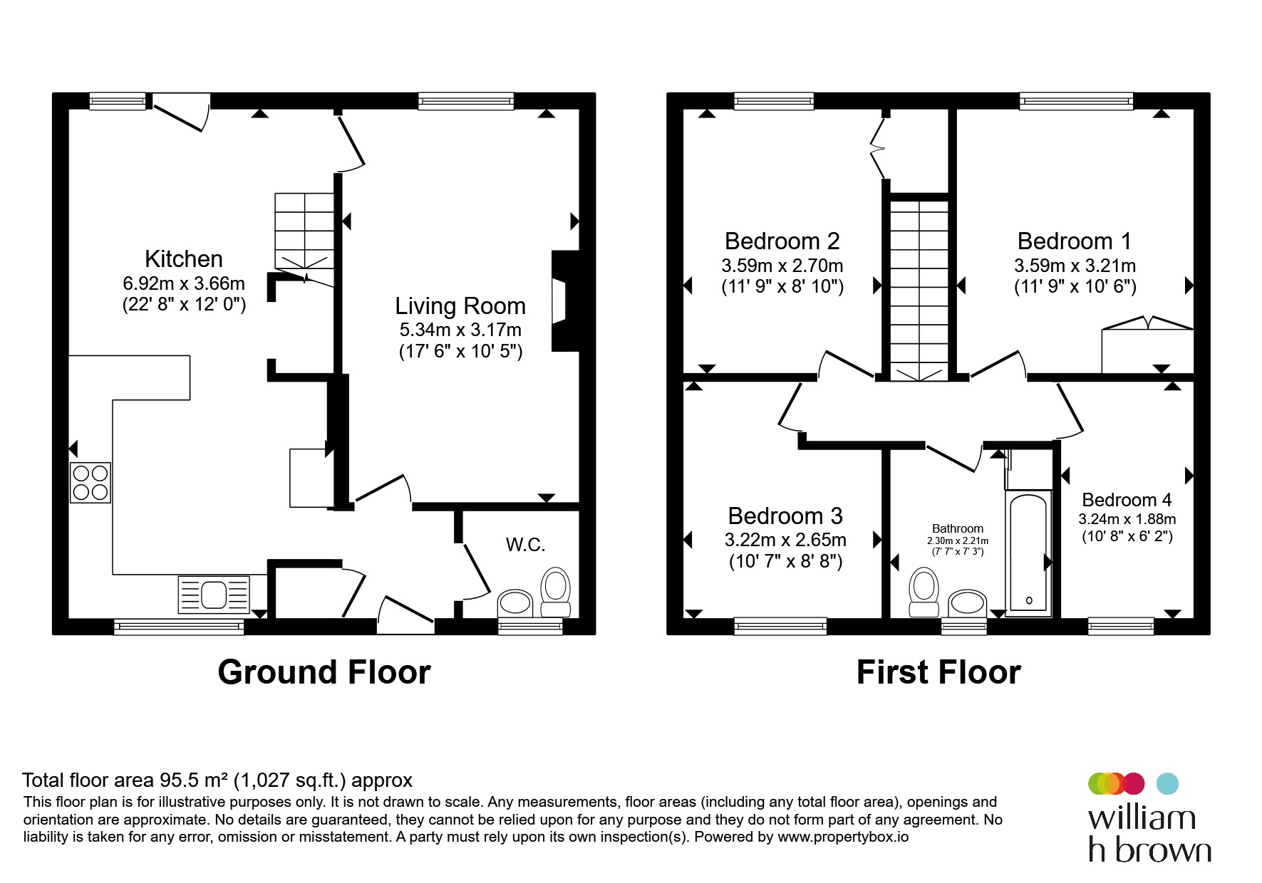 39, Abbotsbury Road, Bury St. Edmunds floorplan