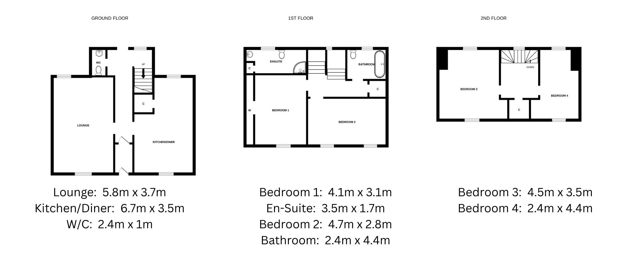 32, Ladybridge Street, Arbroath floorplan