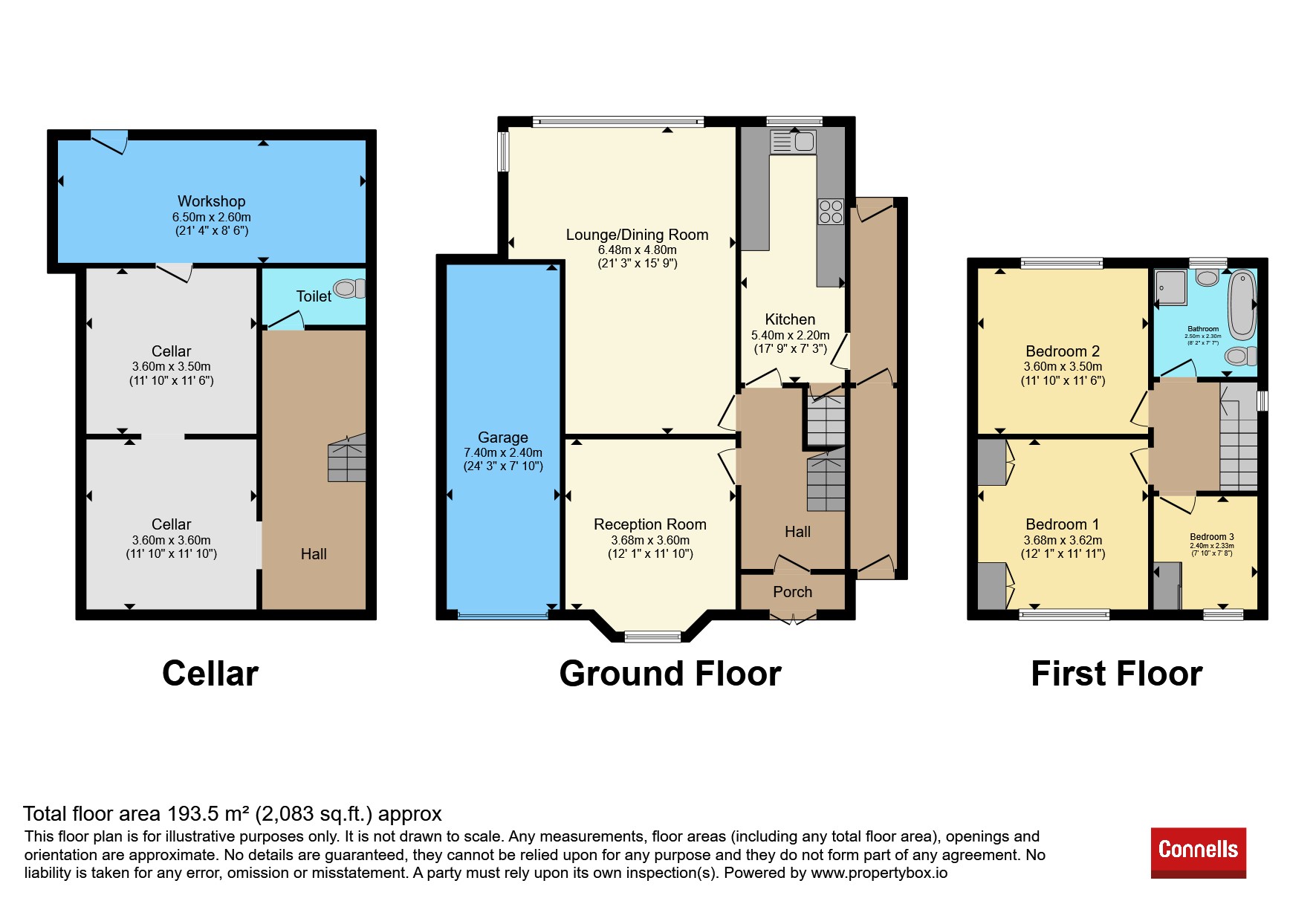 25, St. Peters Road, Dudley floorplan