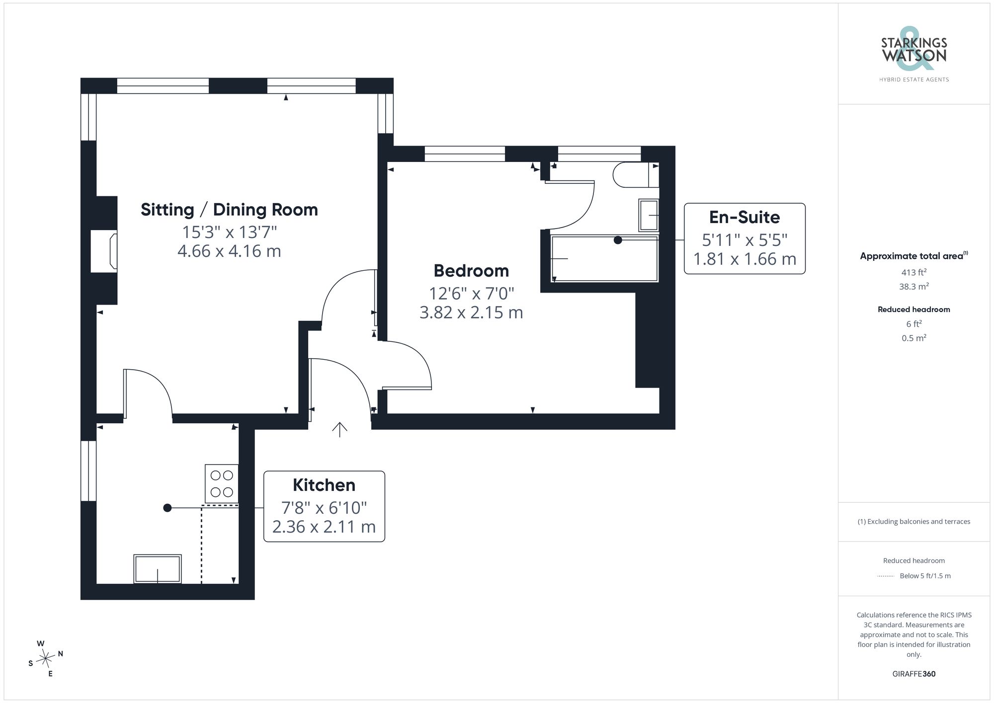 Flat M, 56 Mill Hill Road, Norwich floorplan