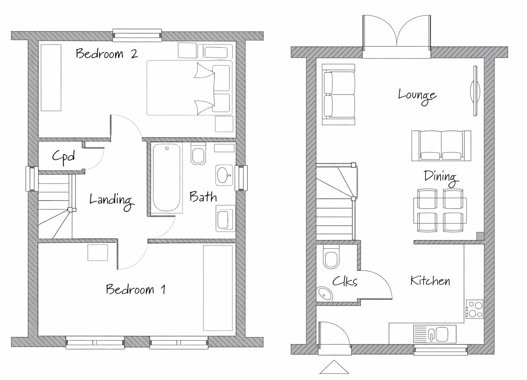 17 Portus Lane, Dunholme, Lincoln floorplan