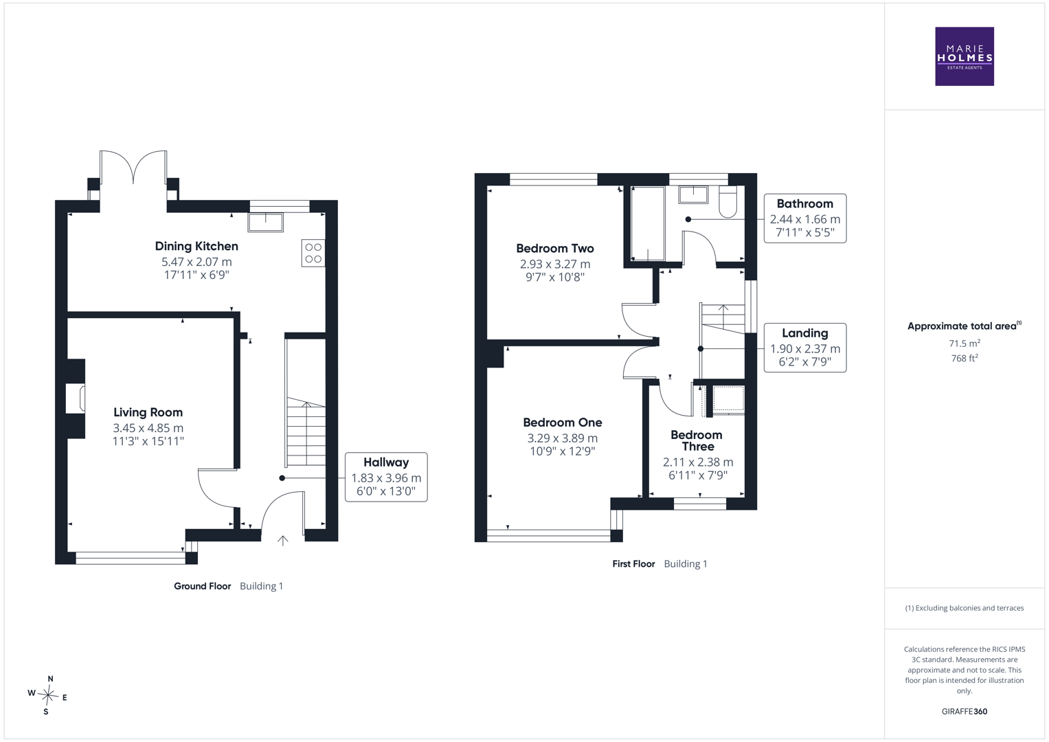 7, Middleforth Green, Preston floorplan