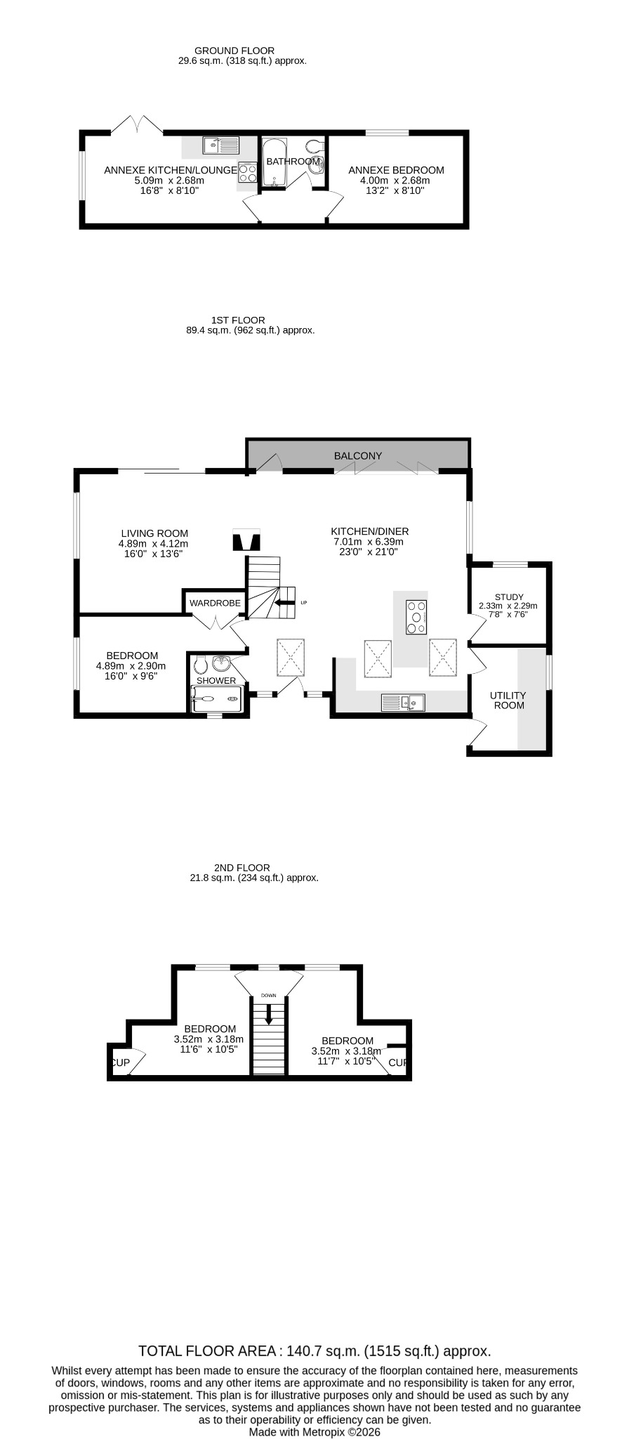 Ruff Bank, Porthallow, Helston floorplan