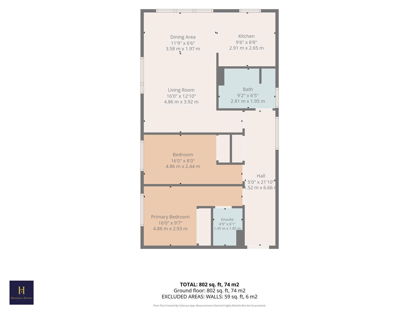 8, May Gardens, Wishaw floorplan