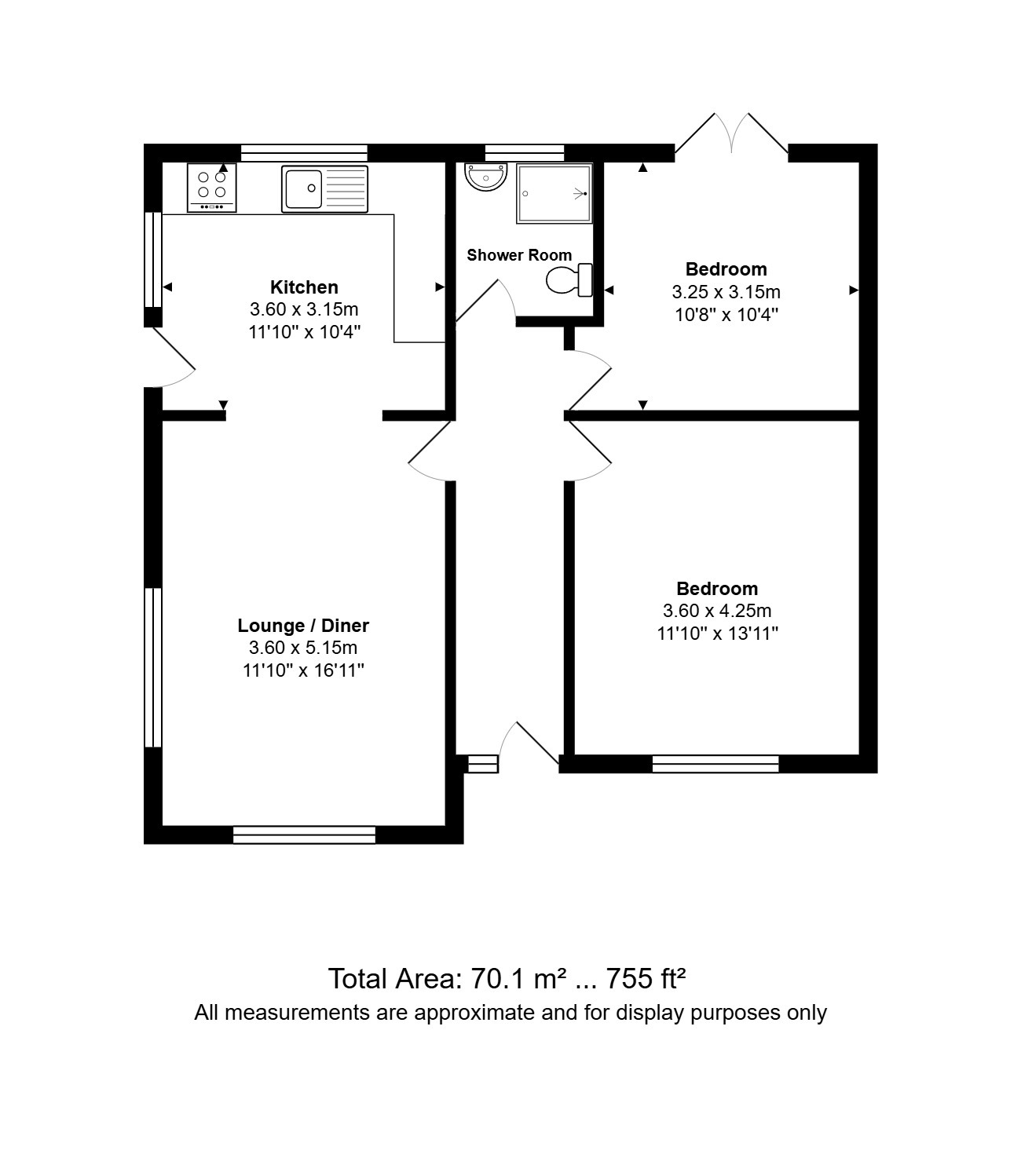 64, King George V Avenue, King's Lynn floorplan