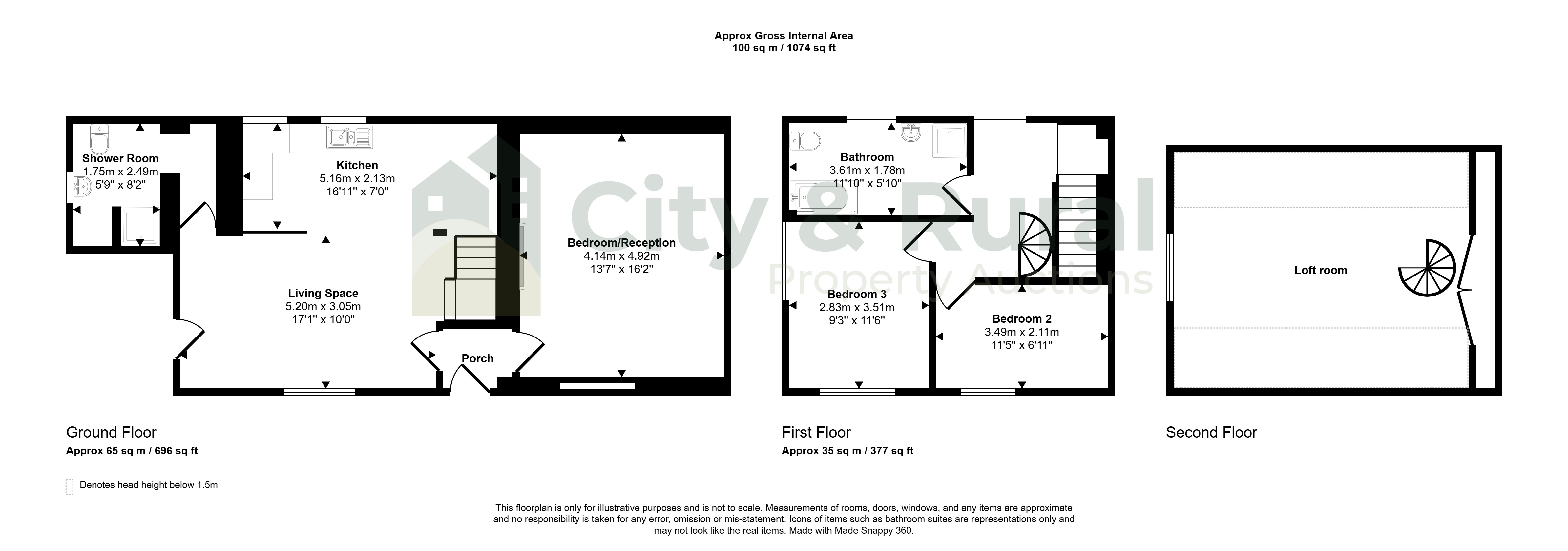 Church View, Church Walk, Glastonbury floorplan