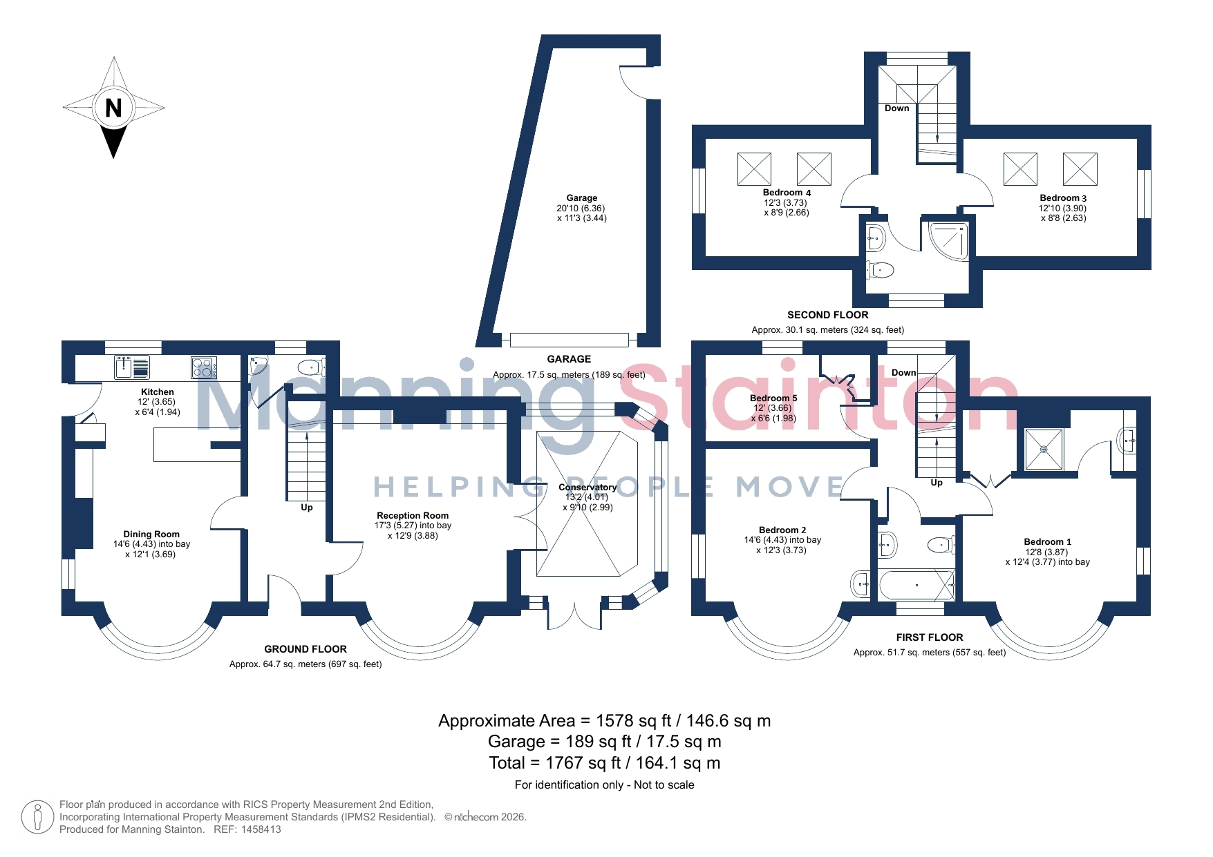 42, Gledhow Avenue, West Yorkshire floorplan