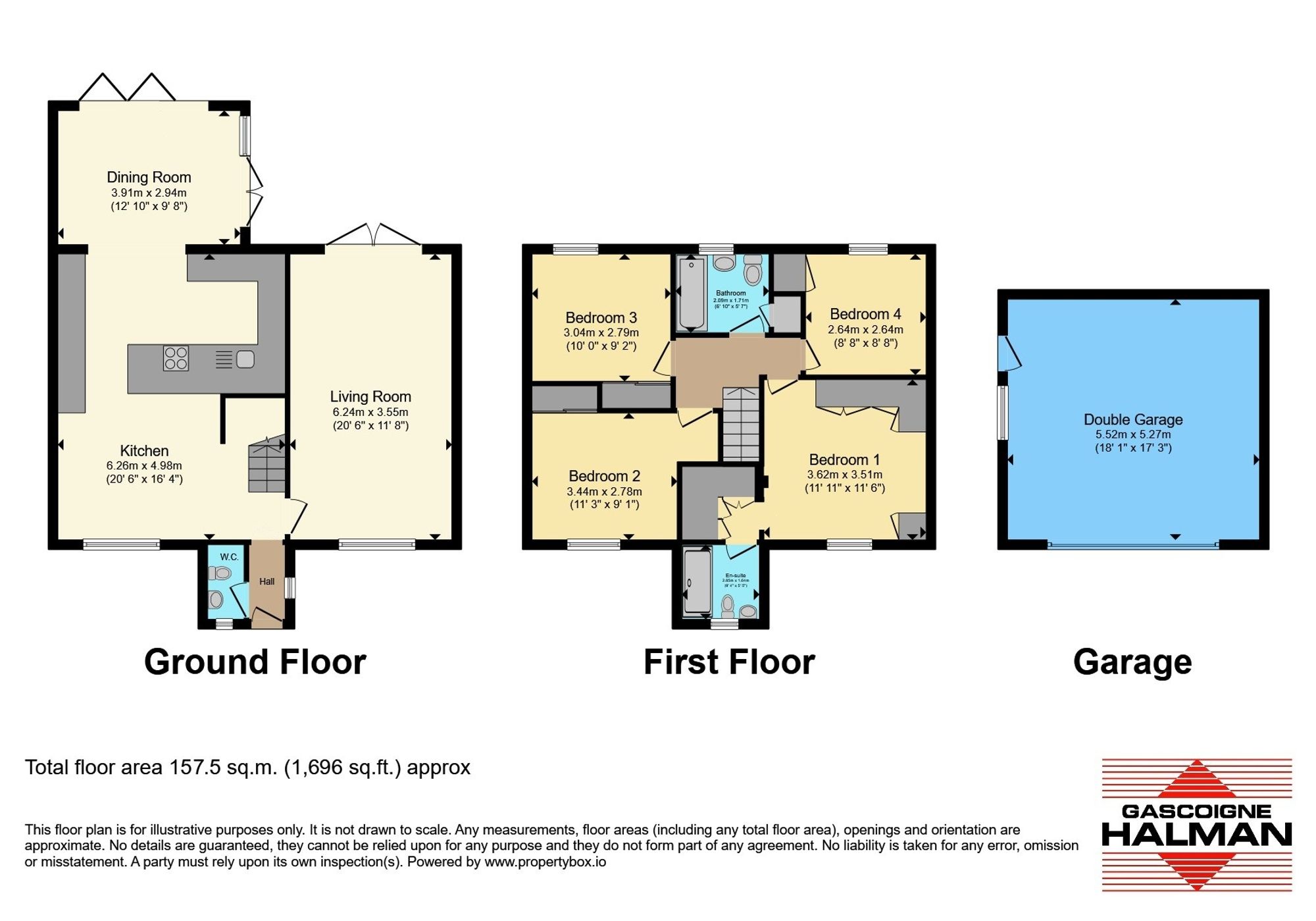 22 Hatfield Gardens, Warrington floorplan