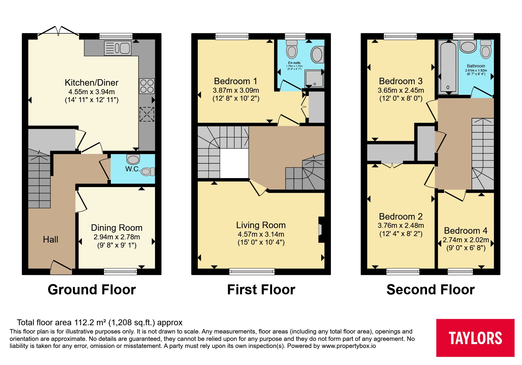 5, Pembridge Gardens, Hertfordshire floorplan