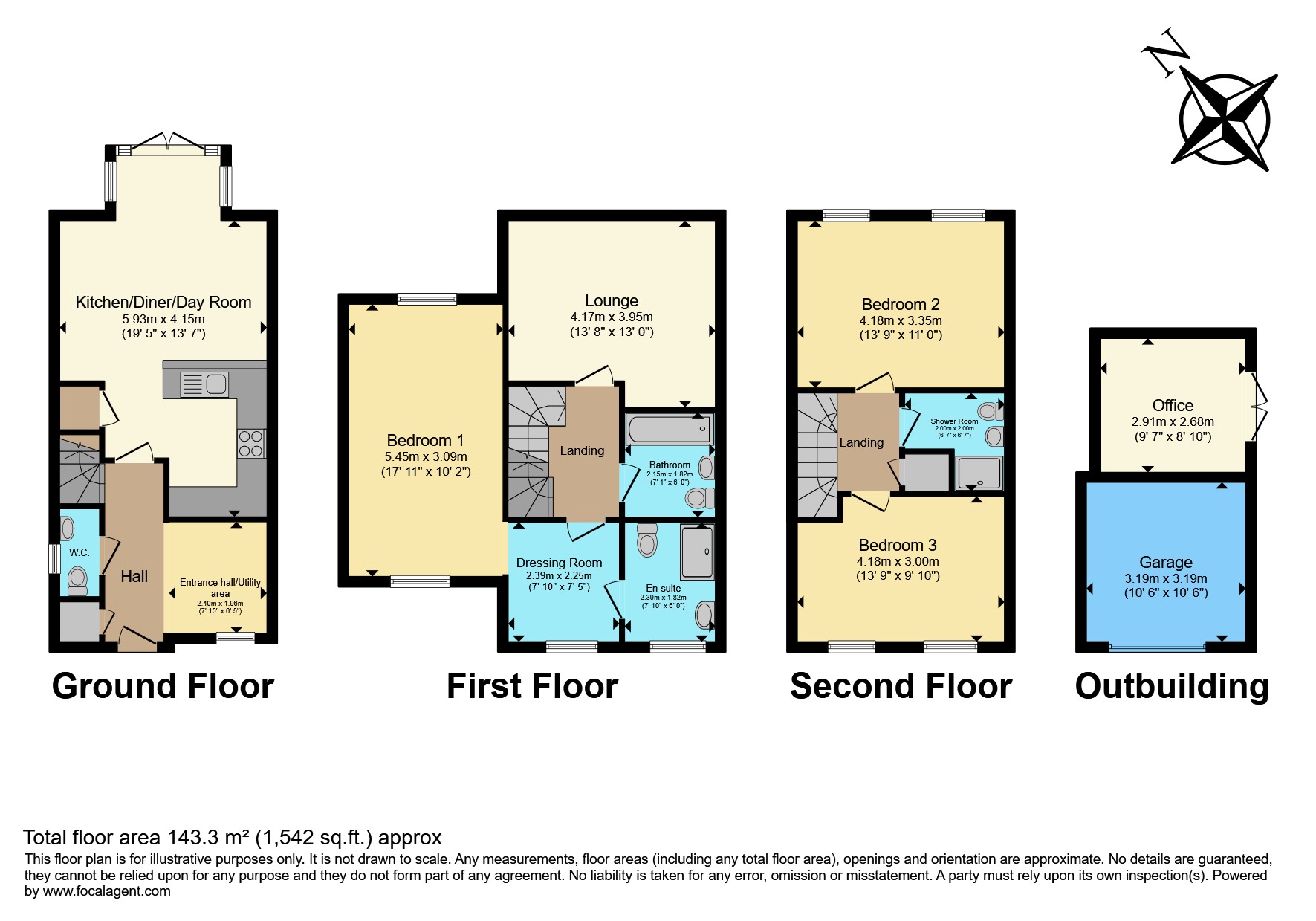 4, Penrhyn Way, Grantham floorplan
