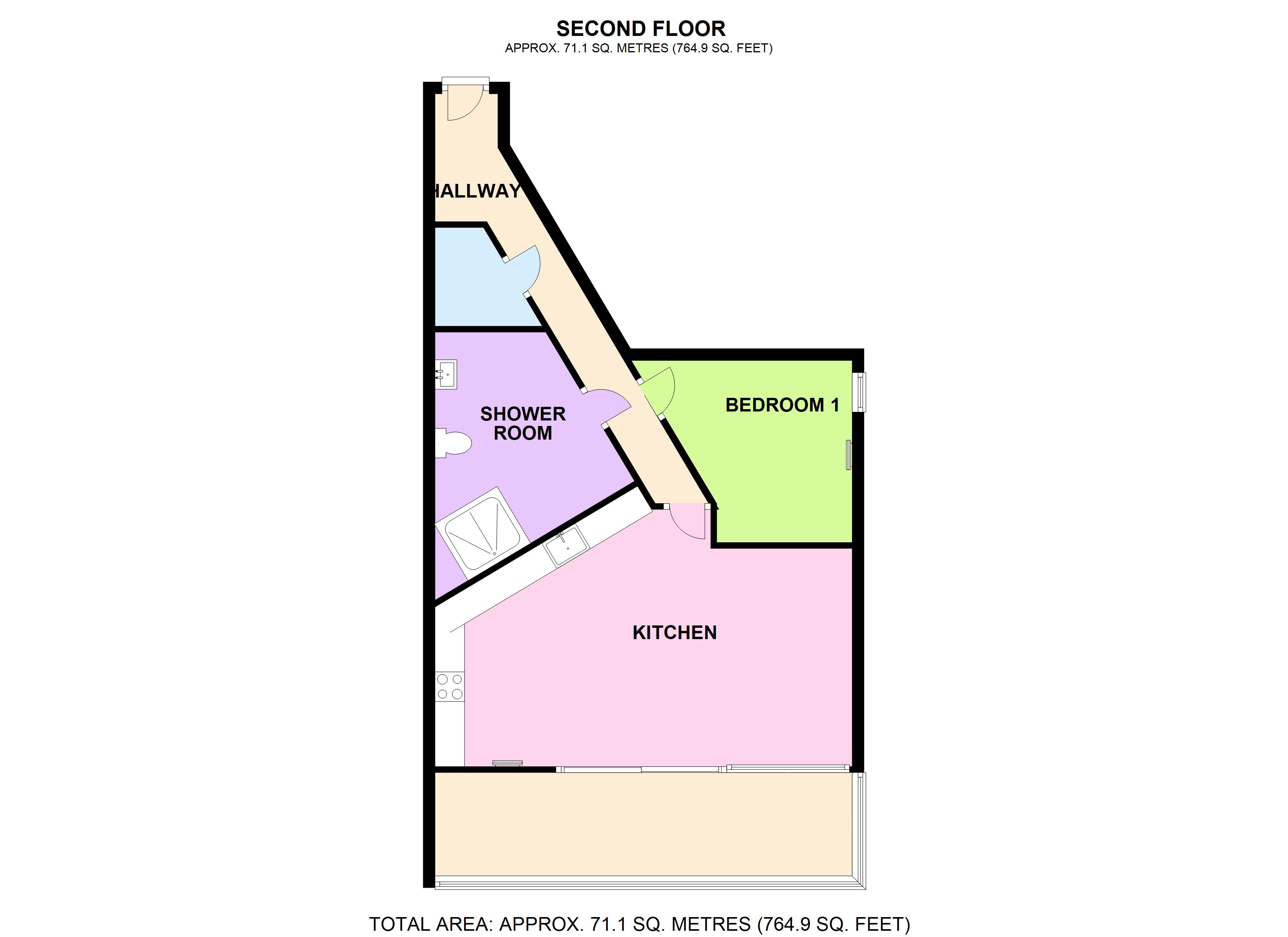 1 Bedrooms Flat for sale in 73 Liverpool Road, Manchester, Greater Manchester M3