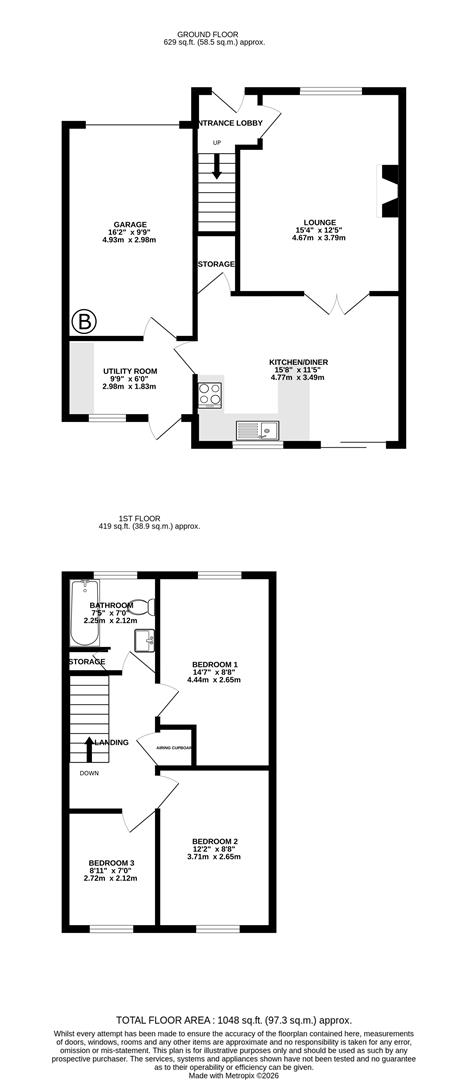 65, Governors Hill, Douglas floorplan