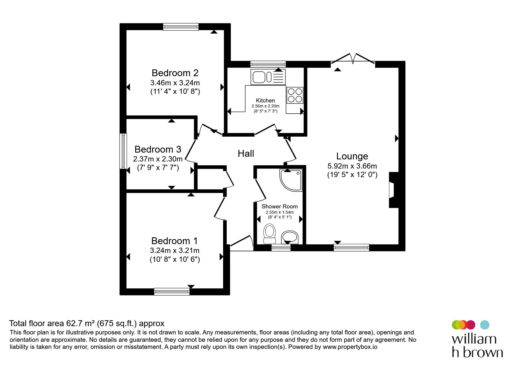 6, Woolcroft Close, Wisbech floorplan