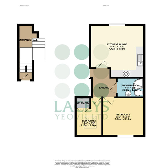 18 The Grange, Yeovil floorplan
