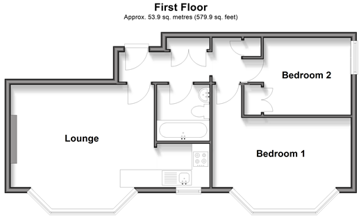 Preston Park Avenue, Brighton floorplan