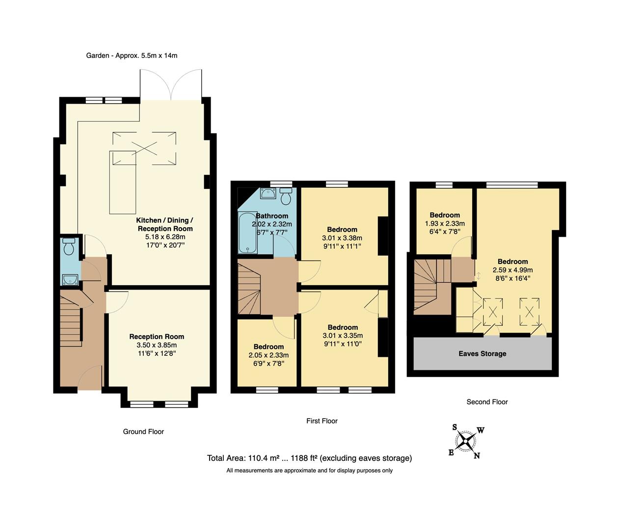 Haldan Road, Highams Park floorplan