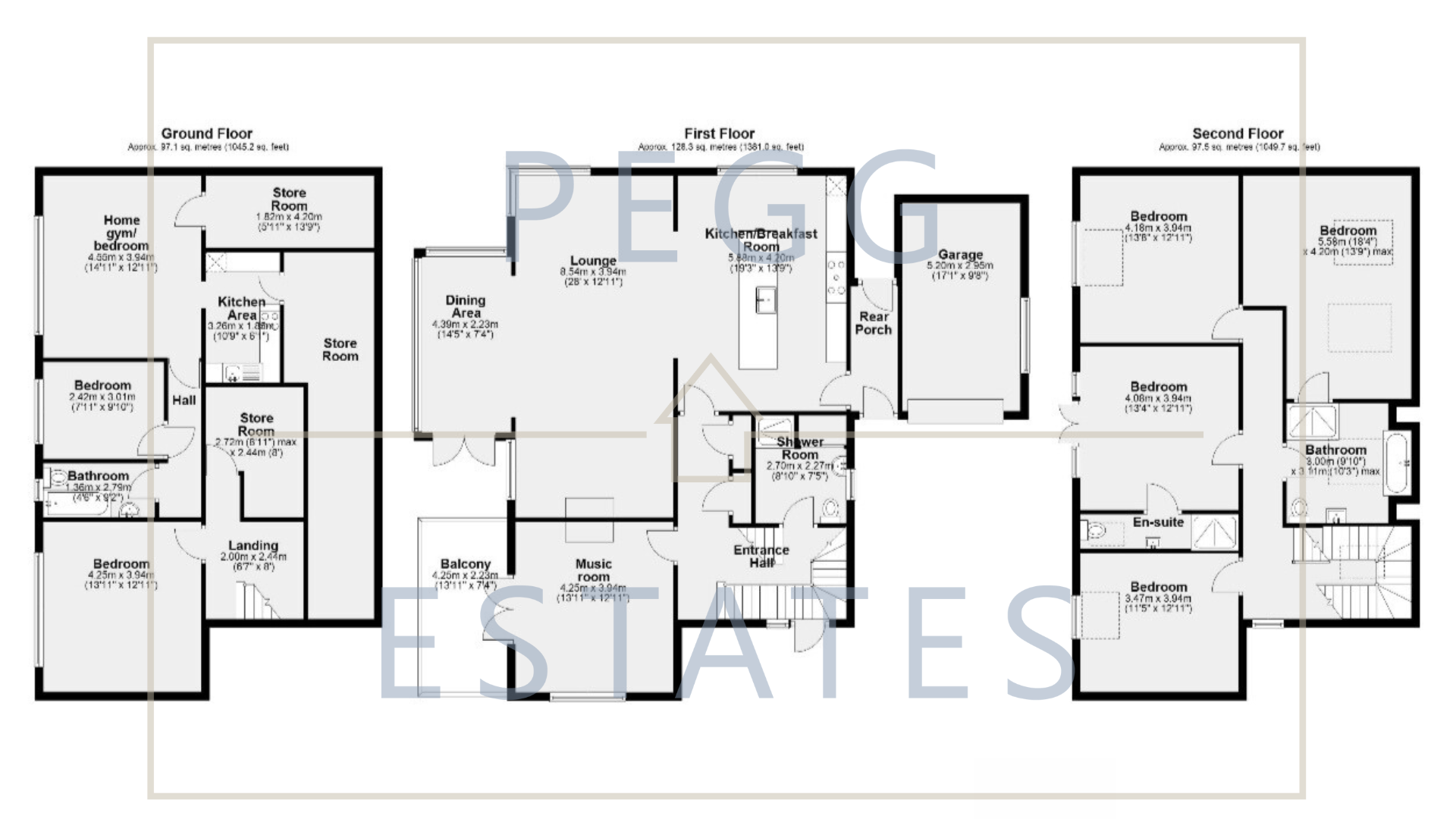 San Marino, Torquay floorplan