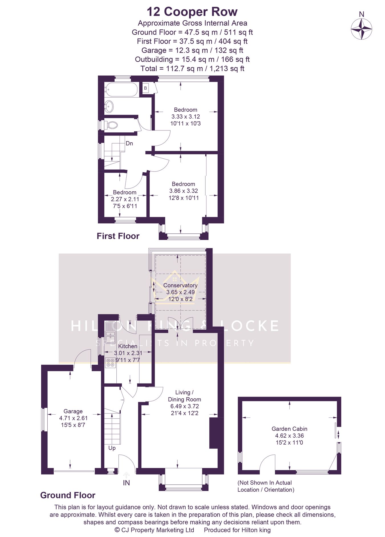 12, Coopers Row, IVER floorplan