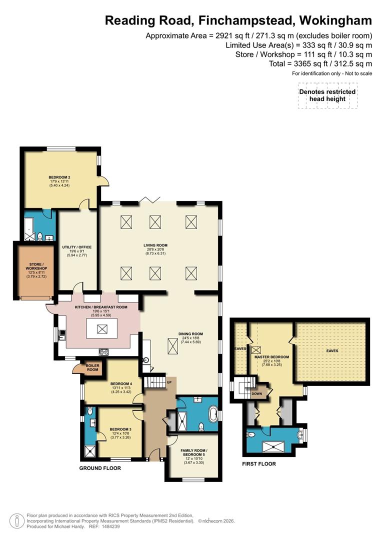 119, Reading Road, Finchampstead floorplan