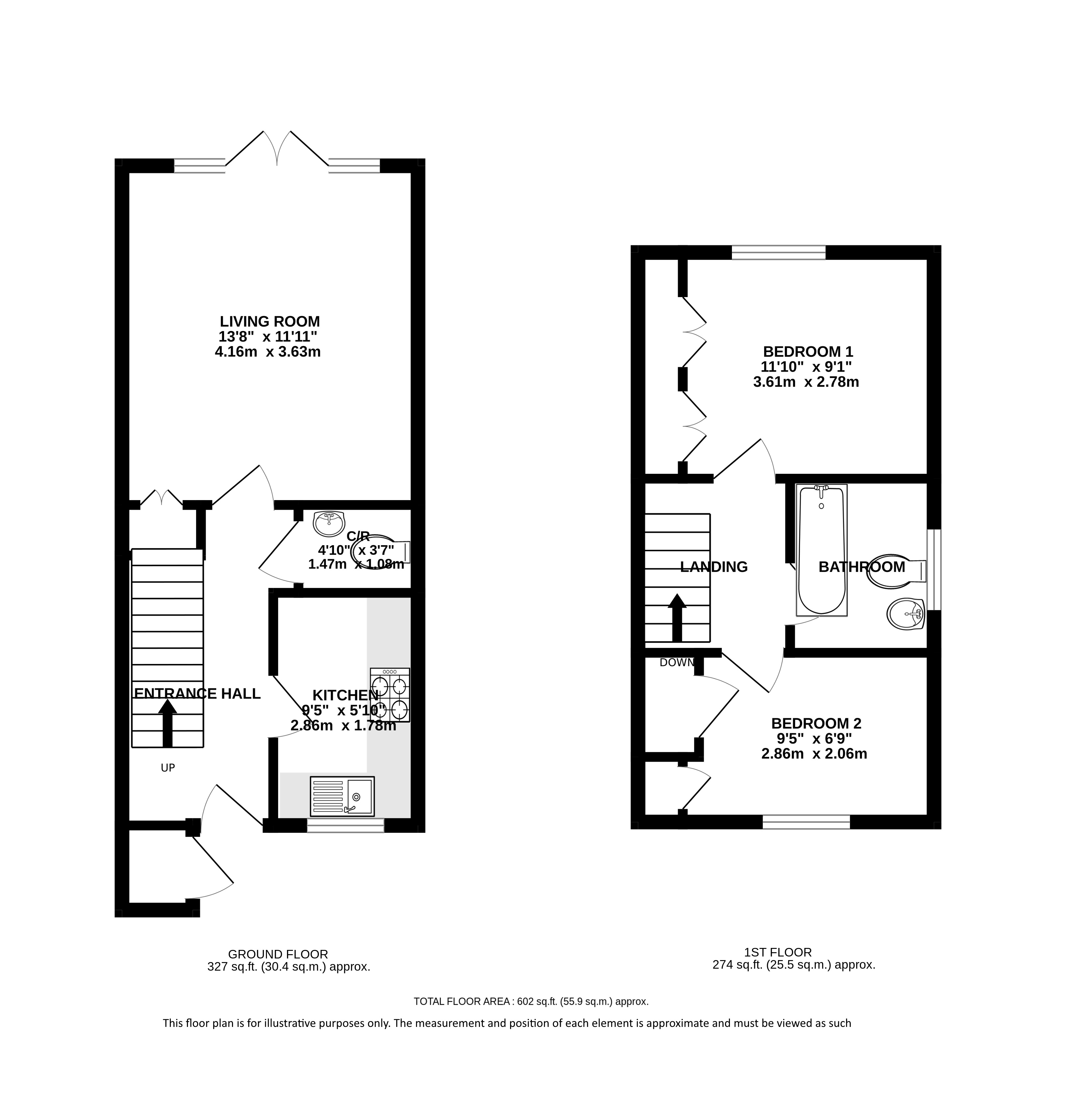 17, Elm Lawns Close, St. Albans floorplan