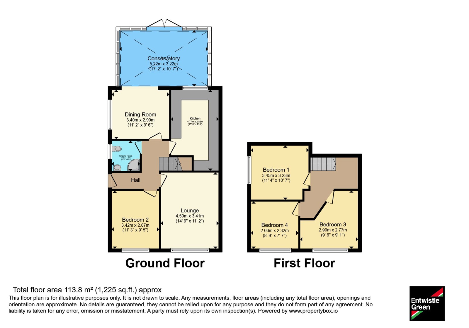 47, Ruabon Crescent, Wigan floorplan