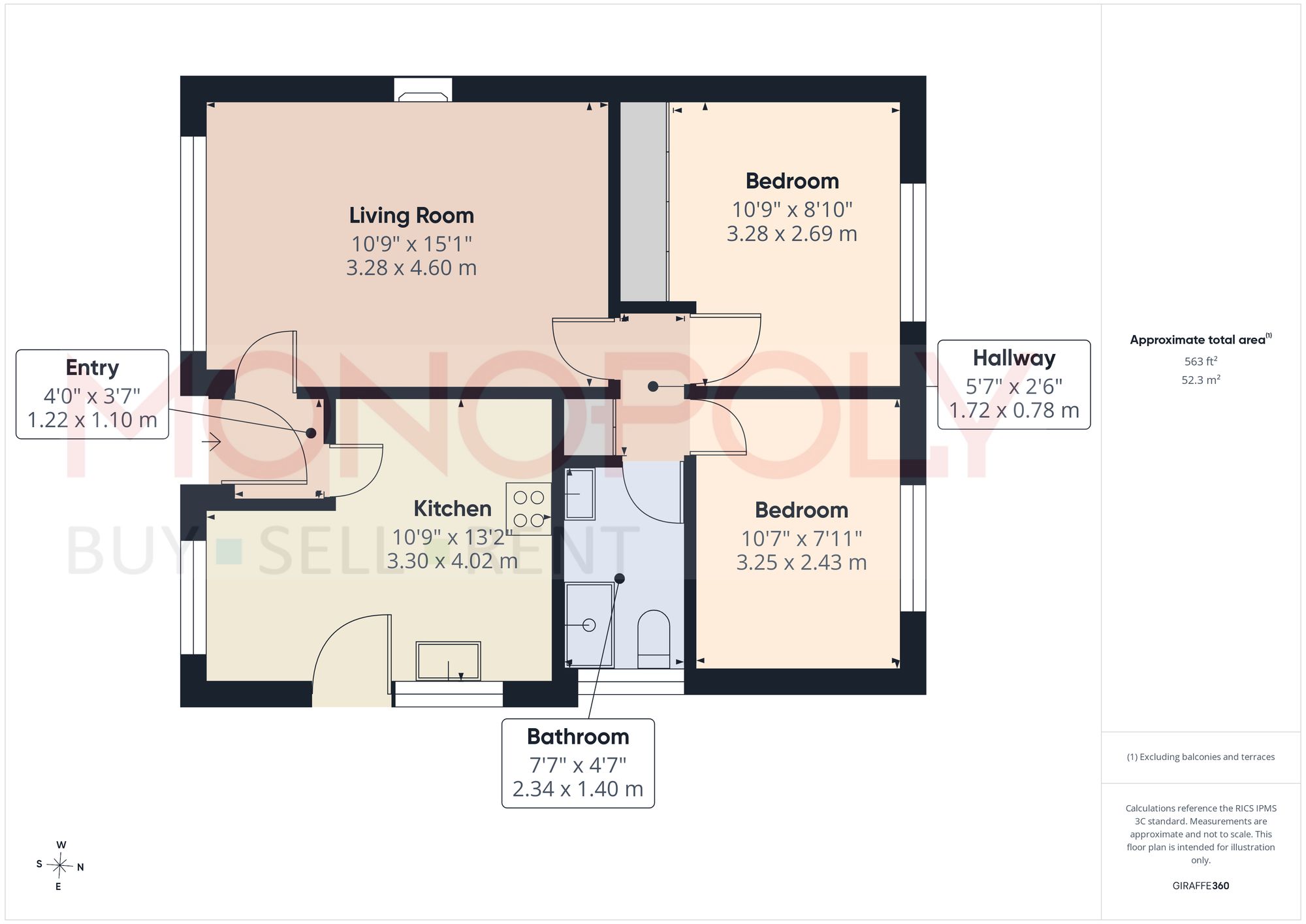 2 Ffordd Gryffydd, Wrexham floorplan