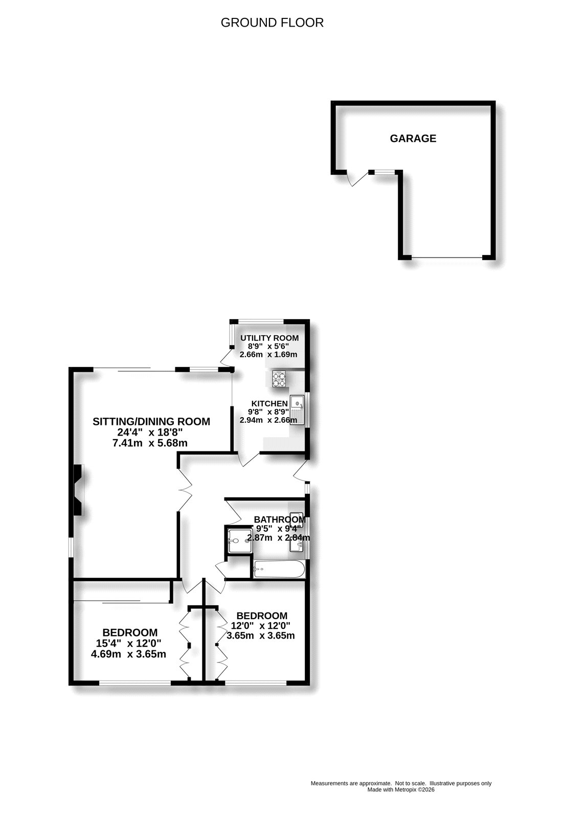 16, Alexandra Road, Ash floorplan