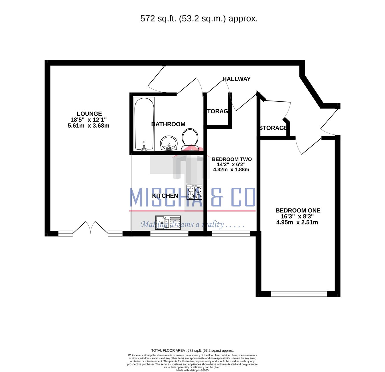 4, Warren Way, EDGWARE floorplan