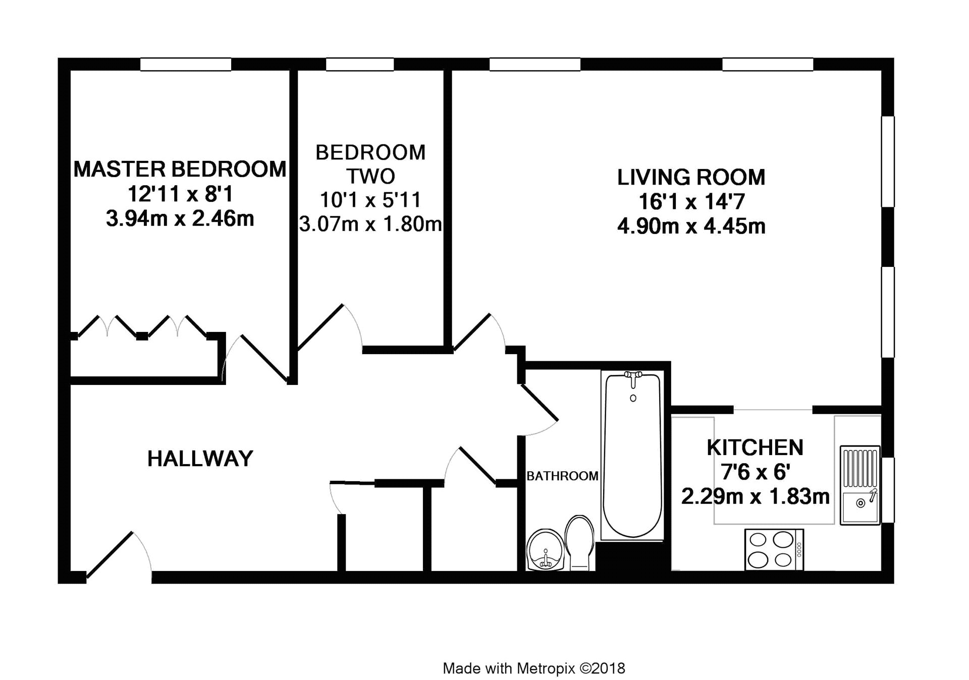 2 Bedrooms Flat for sale in Friendship Way, Bracknell, Berkshire RG12