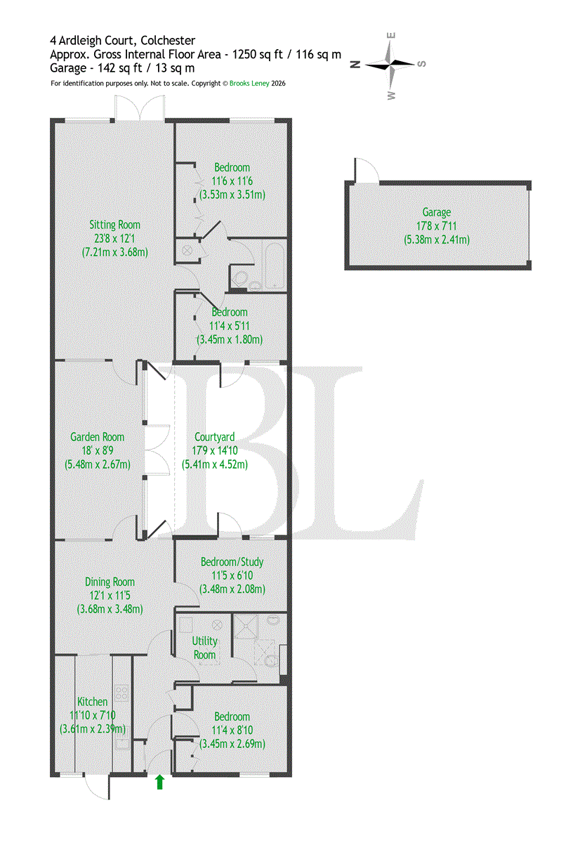 4, Ardleigh Court, Colchester floorplan