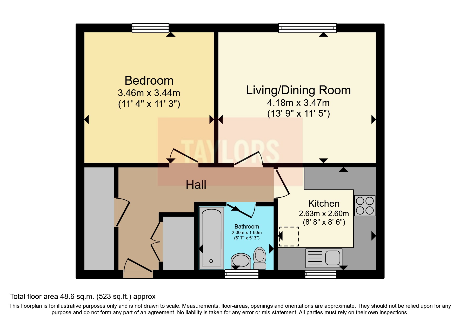 Salisbury Road, Stevenage SG1, 1 bedroom flat for sale 61734325