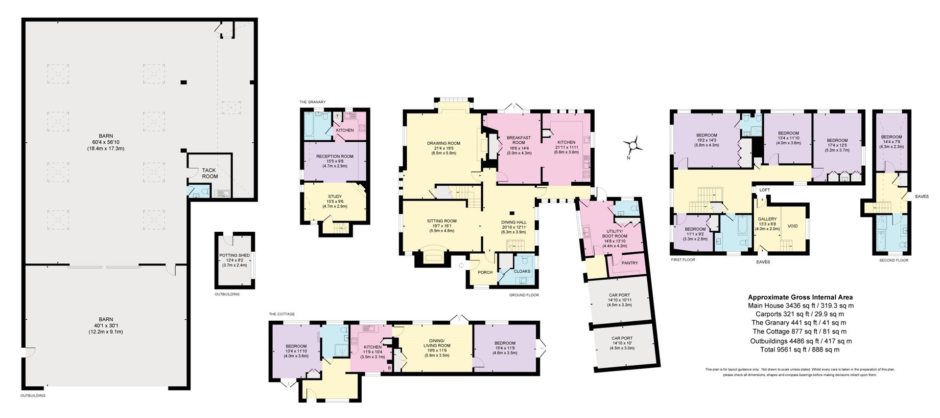 Ponds House, Ponds Farm, Guildford floorplan