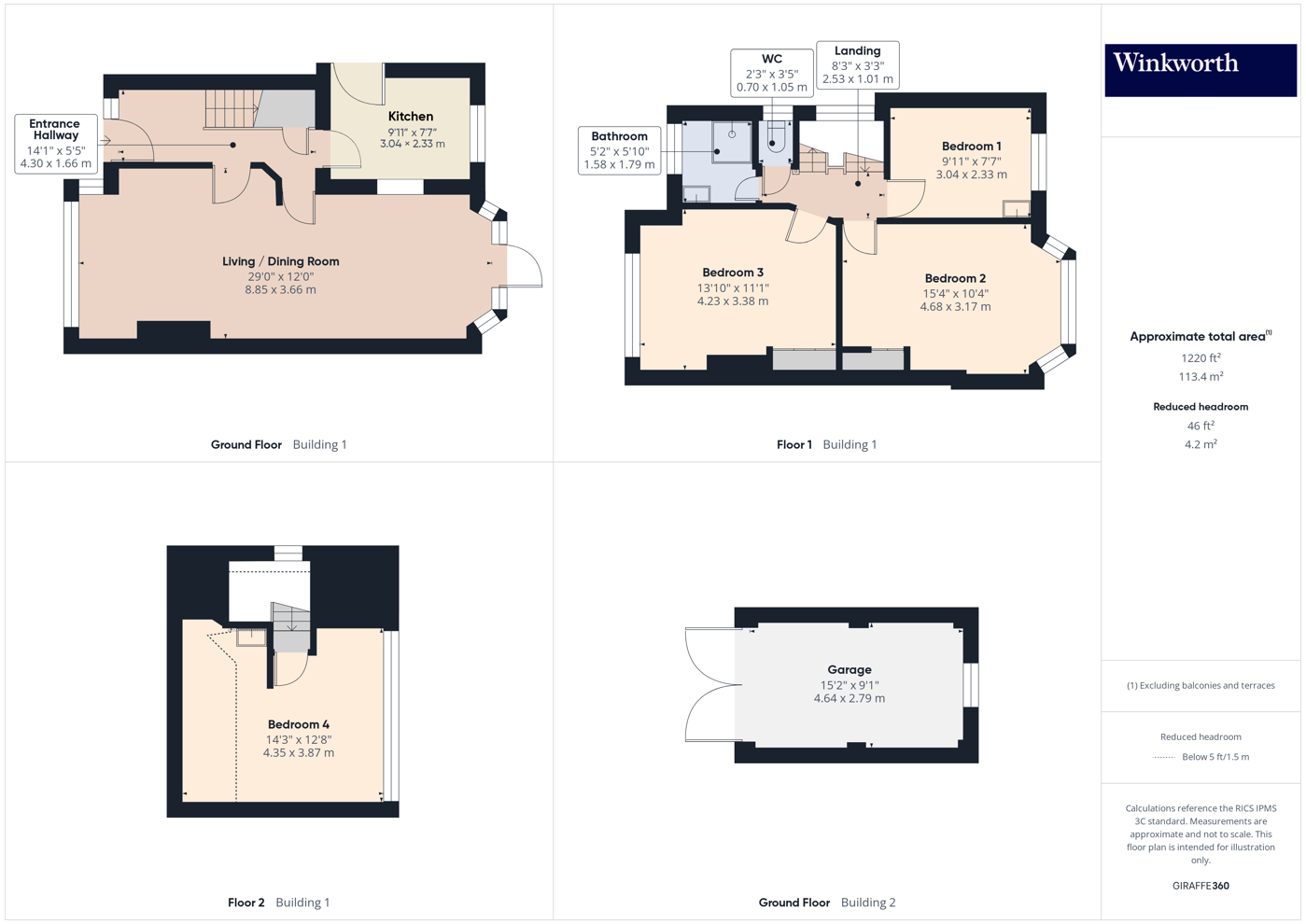 64, Regal Way, Harrow floorplan