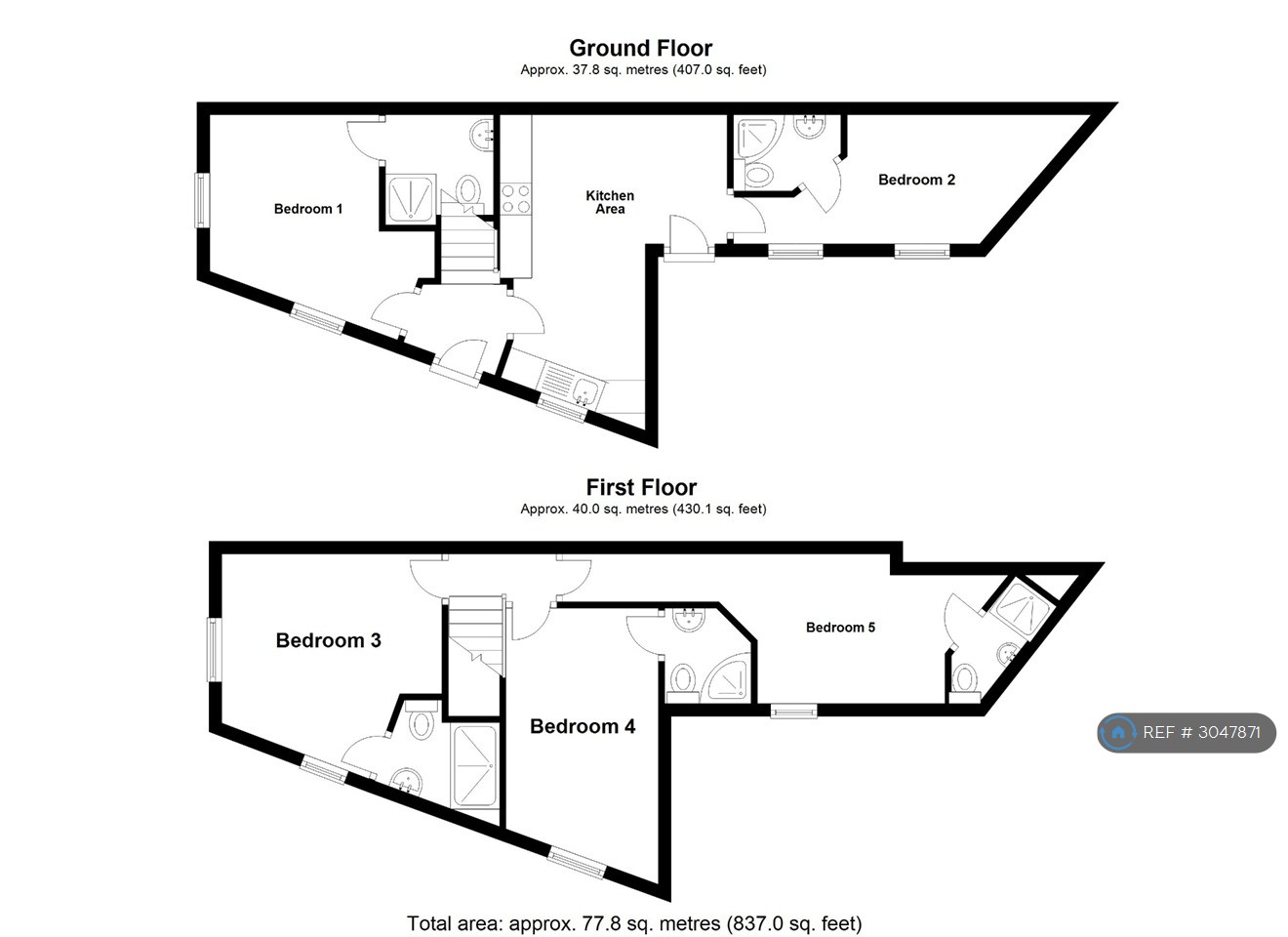 A Rectory Road, Rushden floorplan